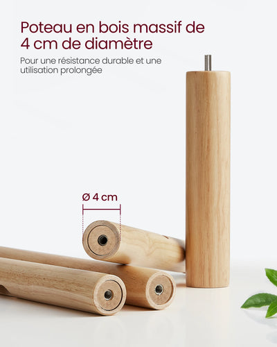 Porte Manteau sur Pied - Bois Massif