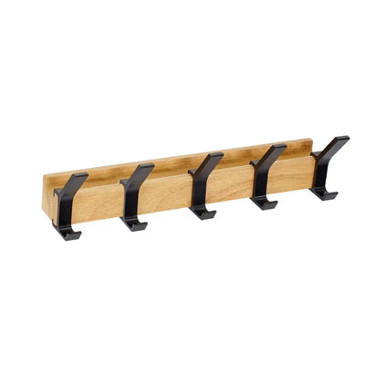 Porte Manteau Mural - Bois et Alu