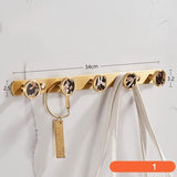 Porte Manteau <br> 5 Crochets