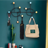 Porte Manteau Mural Asymétrique 