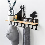 Étagère Porte Manteau Moderne Danseurs