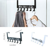 Porte Manteaux Mural Sur Porte Noir