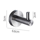 Crochet Patère Argent
