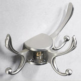 Porte Manteau Mural Demi Perroquet Argent
