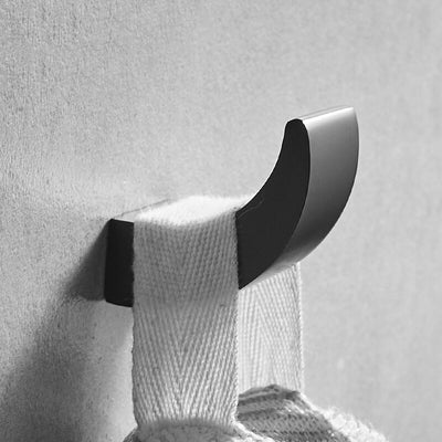 Crochet Mural Moderne Noir