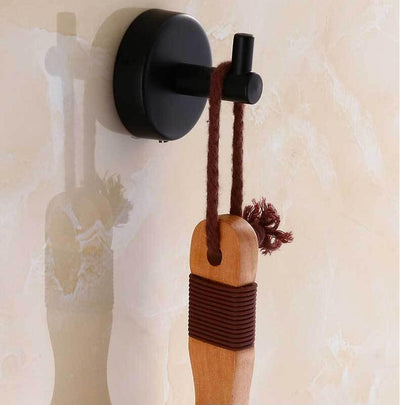 Crochet Mural Petit Rond Noir