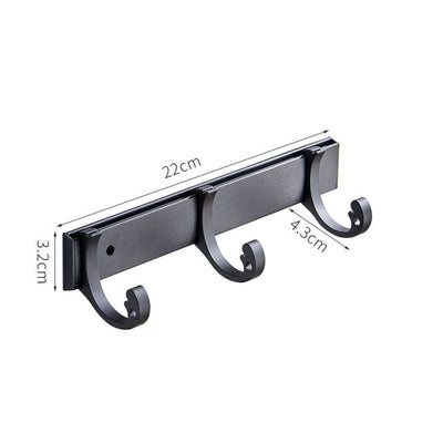 Porte Manteau Mural Aluminium 